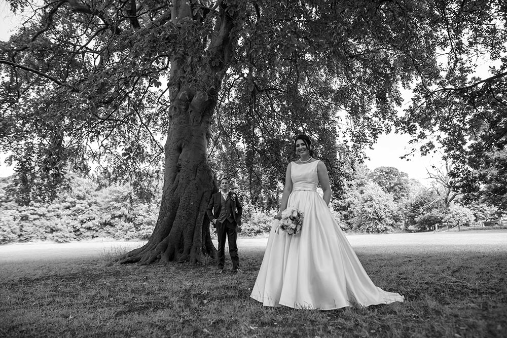 Acklam Hall wedding day images from outside