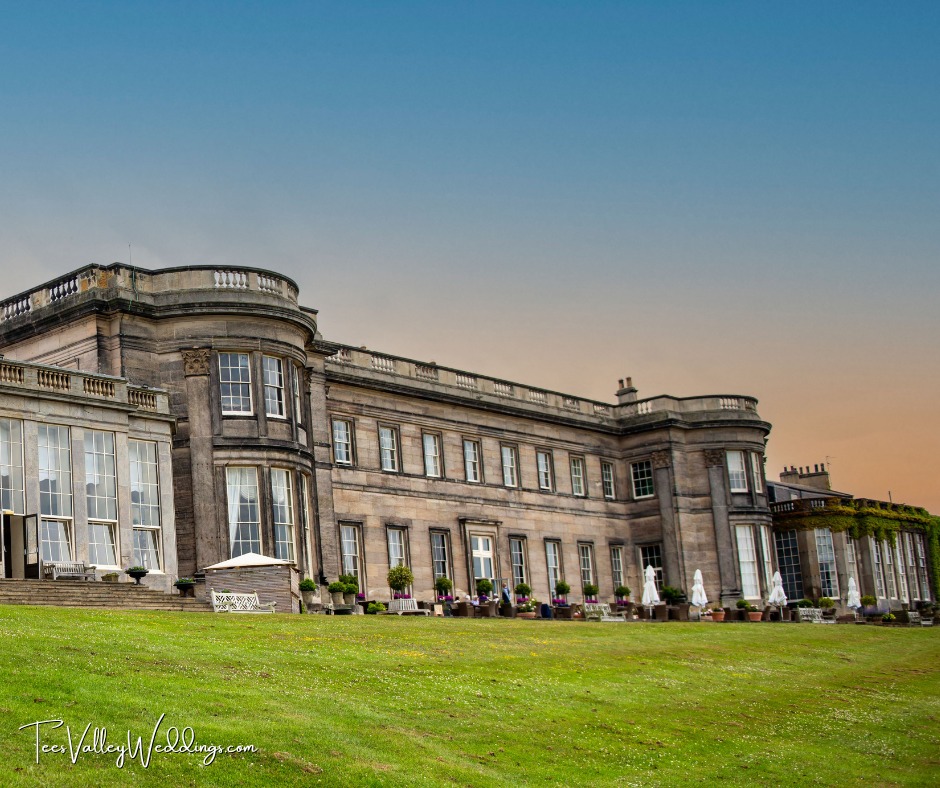 Wynyard Hall Weddings Tees Valley Weddings North East Wedding 